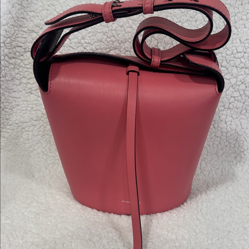 Elegant Pink Bucket Bag